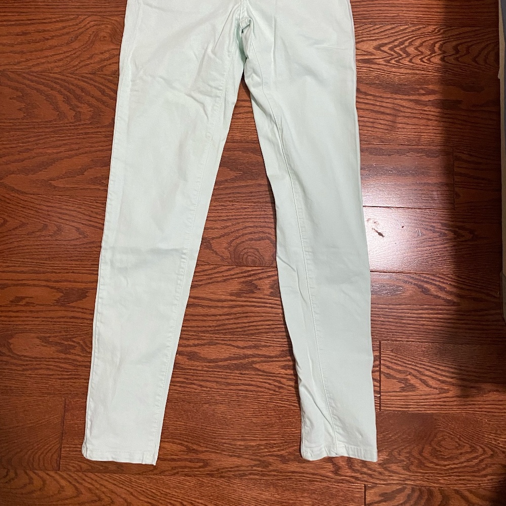 Zara Light Mint Jeans - Picture 4 of 4